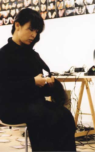 yuri performance(Haircut）
 